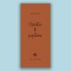 « Chenilles & papillons » de Gérard Macé