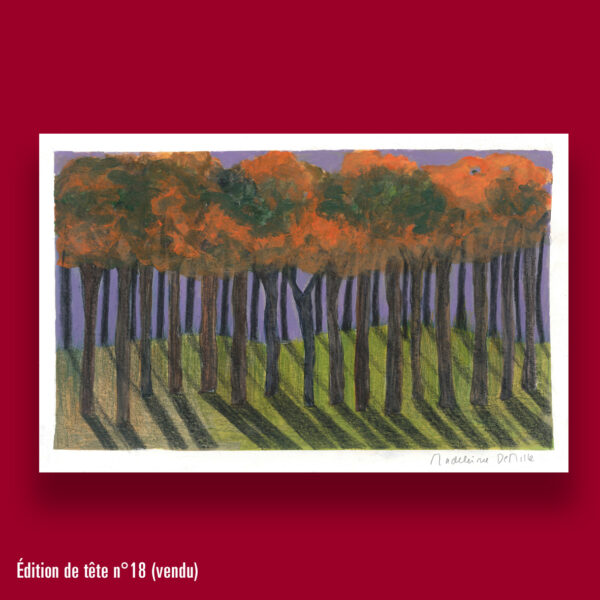 « Au bout du jardin » de Madeleine DeMille (tirage de tête) – Image 19