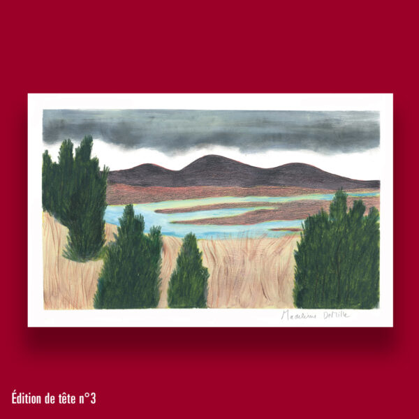 « Au bout du jardin » de Madeleine DeMille (tirage de tête) – Image 4