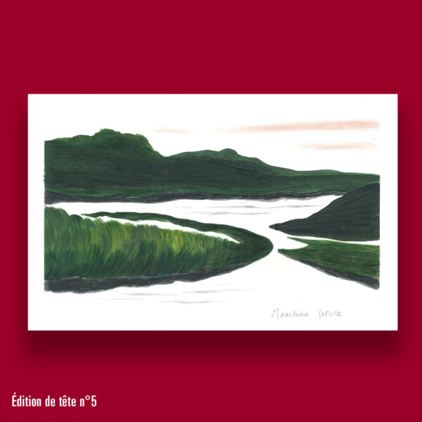 « Au bout du jardin » de Madeleine DeMille (tirage de tête) – Image 6