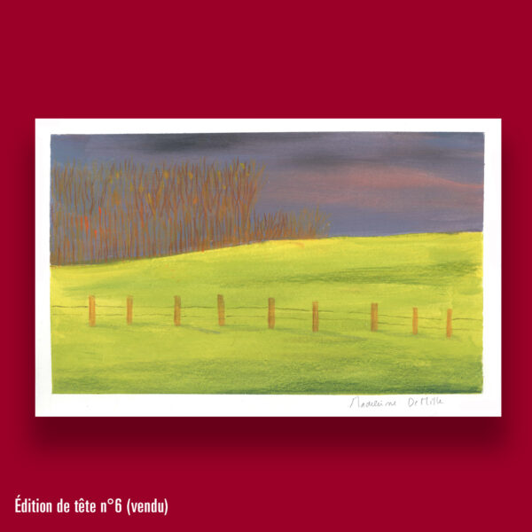 « Au bout du jardin » de Madeleine DeMille (tirage de tête) – Image 7