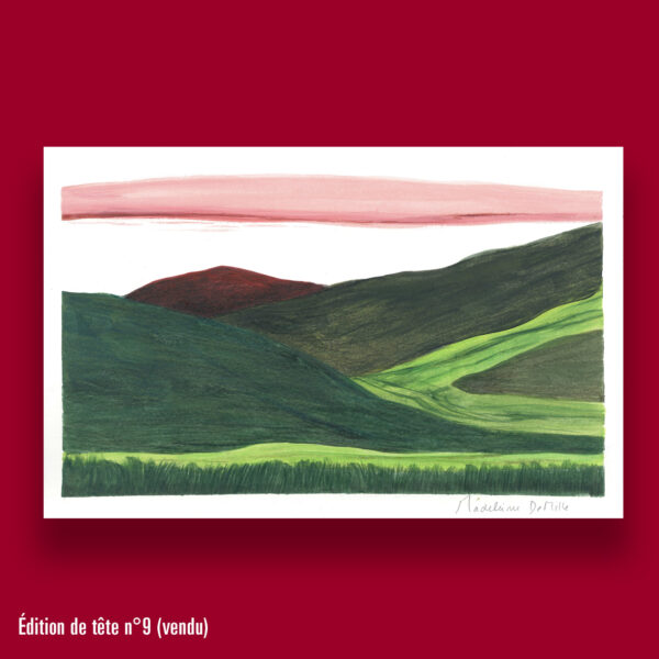 « Au bout du jardin » de Madeleine DeMille (tirage de tête) – Image 10