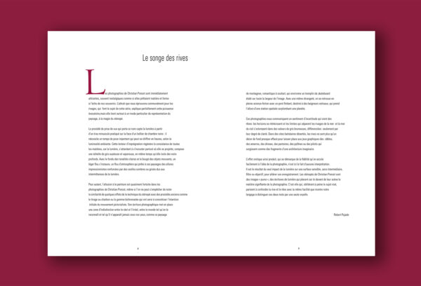 « Le songe des rives » de Christian Poncet, texte de Robert Pujade – Image 3